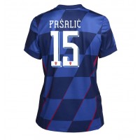 Camisa de time de futebol Croácia Mario Pasalic #15 Replicas 2º Equipamento Feminina Europeu 2024 Manga Curta